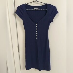 Reformation Blue Dress